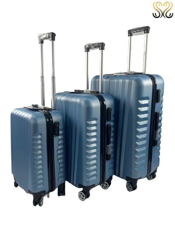 Conjunto de 3 maletas Sevillas, modelo Estepa en Azul