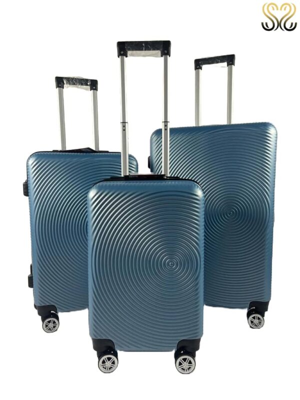 Conjunto de maletas de viaje Sevillas - modelo Lebrija, color Azul - vista frontal