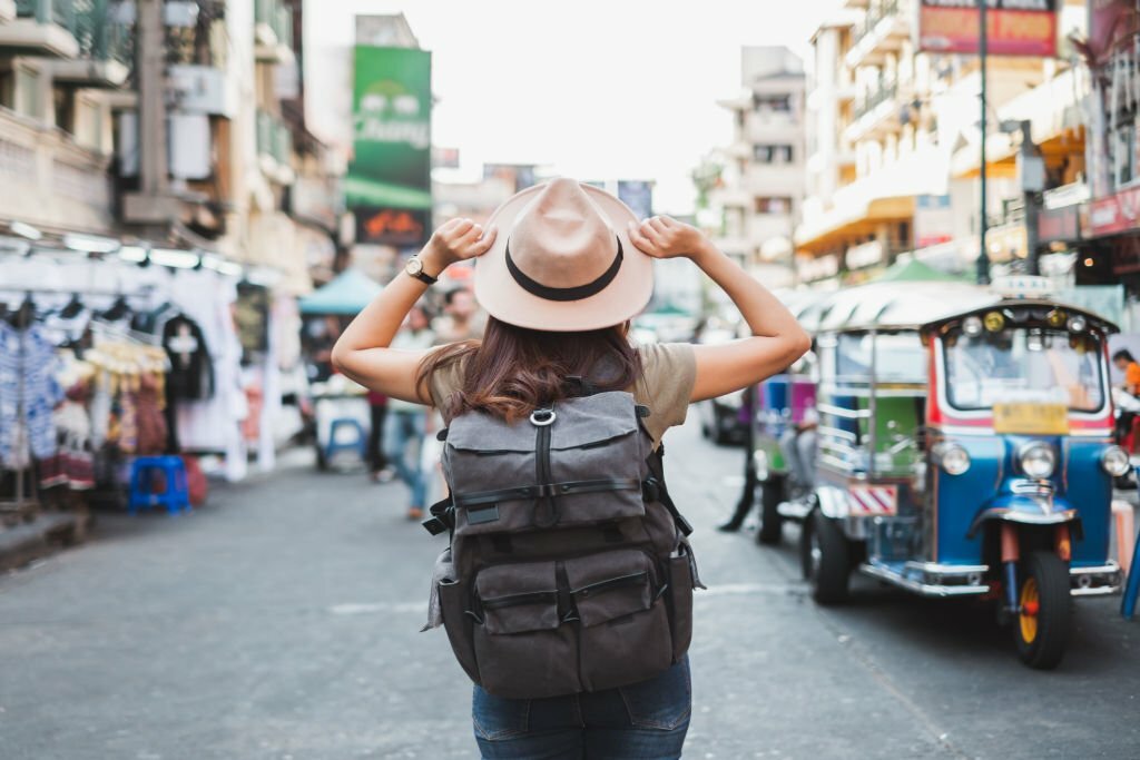 De vacaciones en Tailandia, con el morral de viaje a la espalda