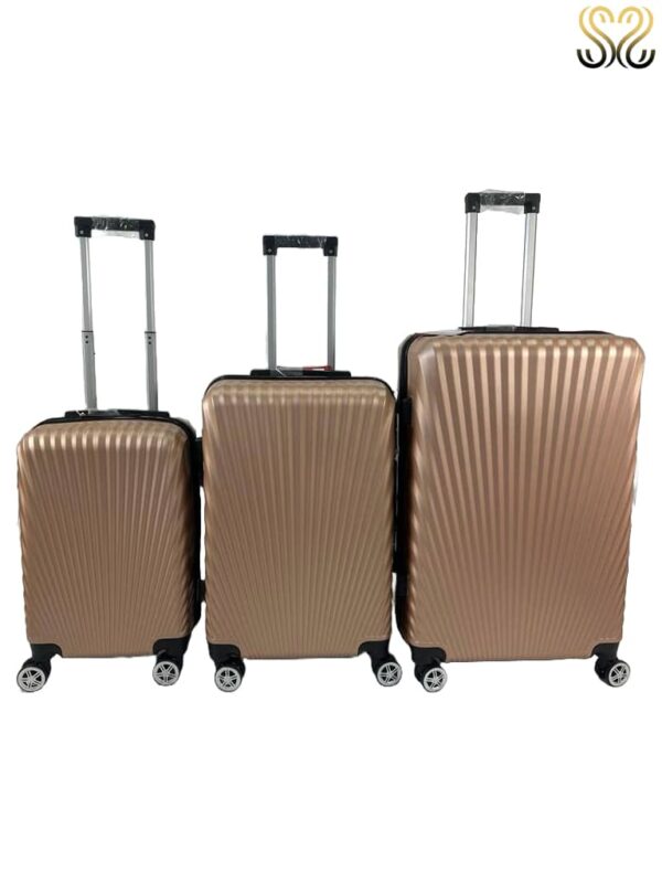 Conjunto de maletas SevillaS, modelo Brenes ORO