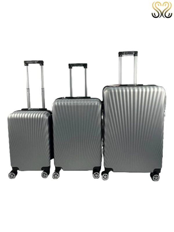 Conjunto de maletas SevillaS, modelo Brenes Plata